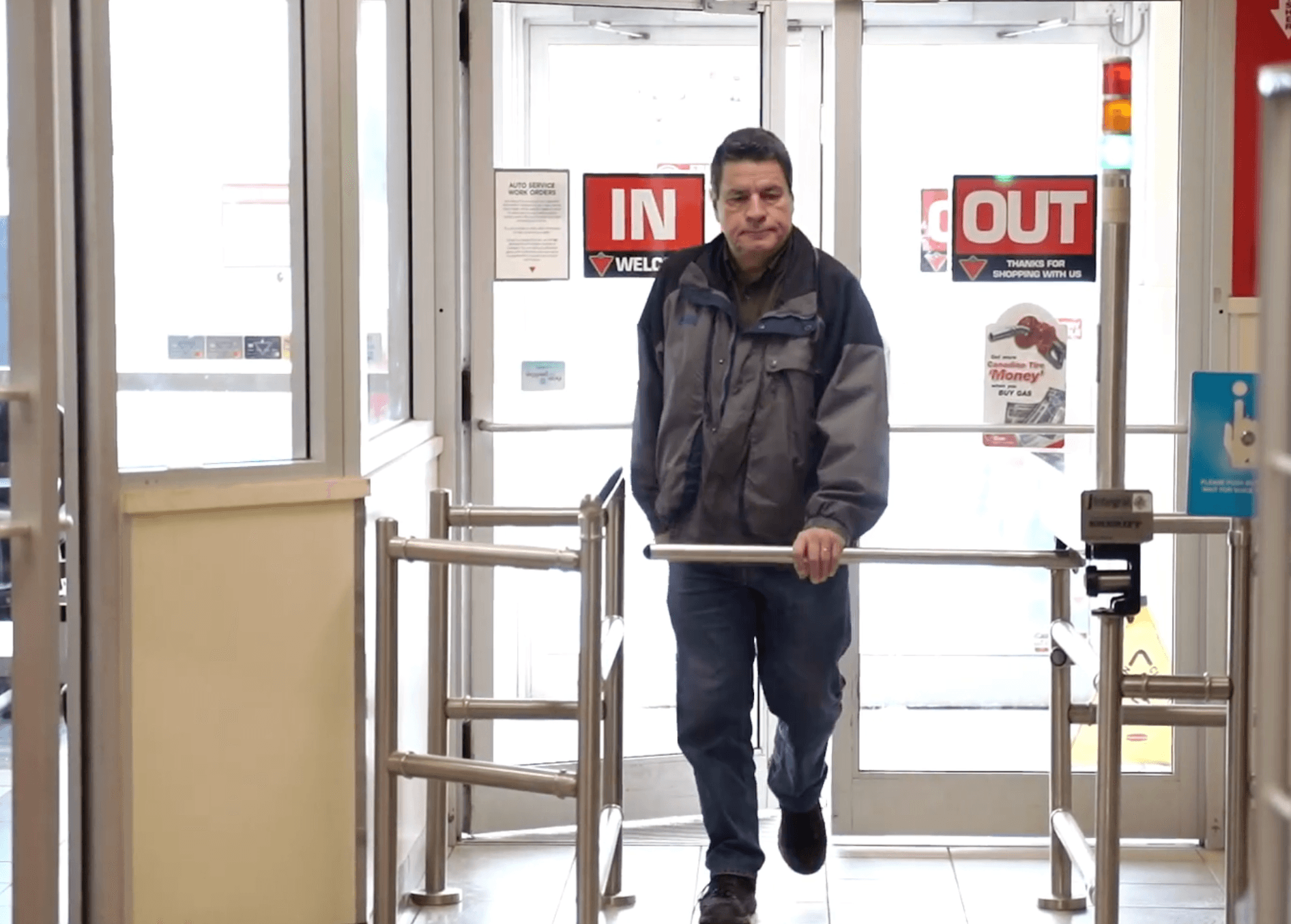 Loading dock monitoring with access control